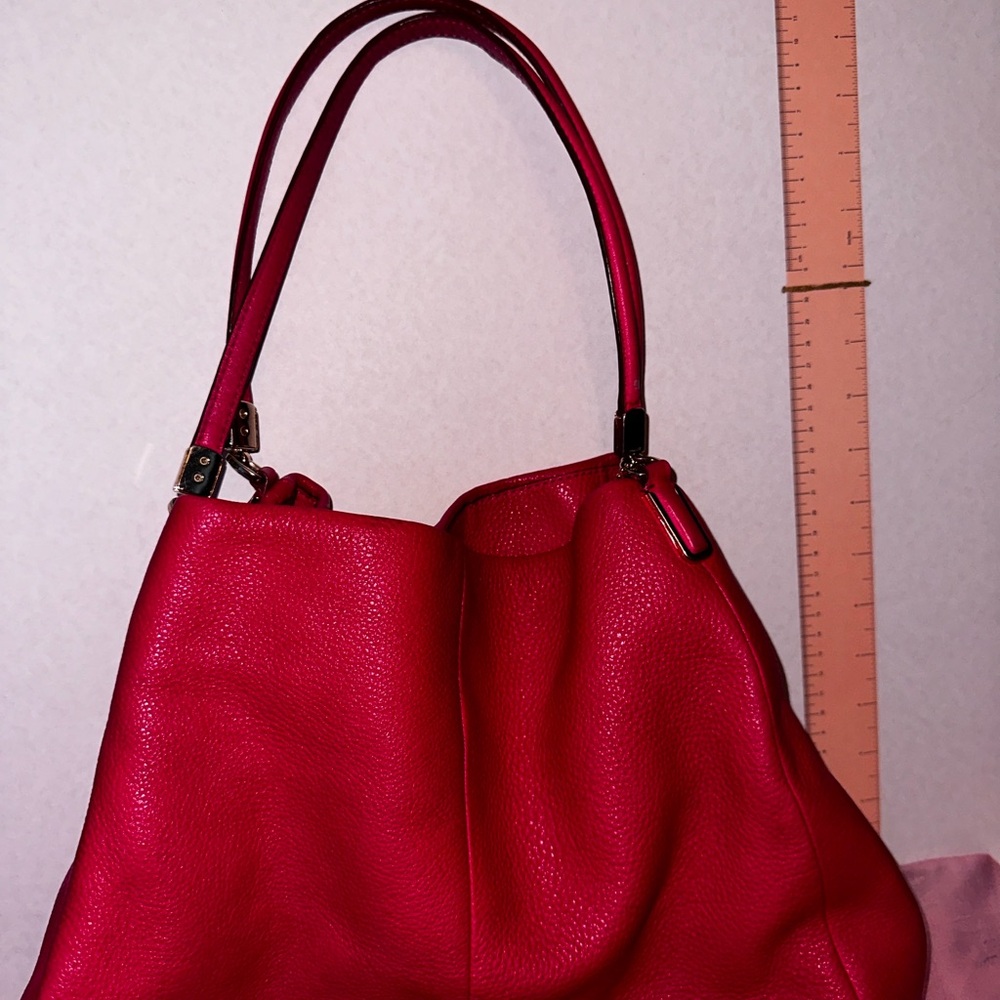 Fabulous Hot Pink Coach bag - Picture 10 of 12